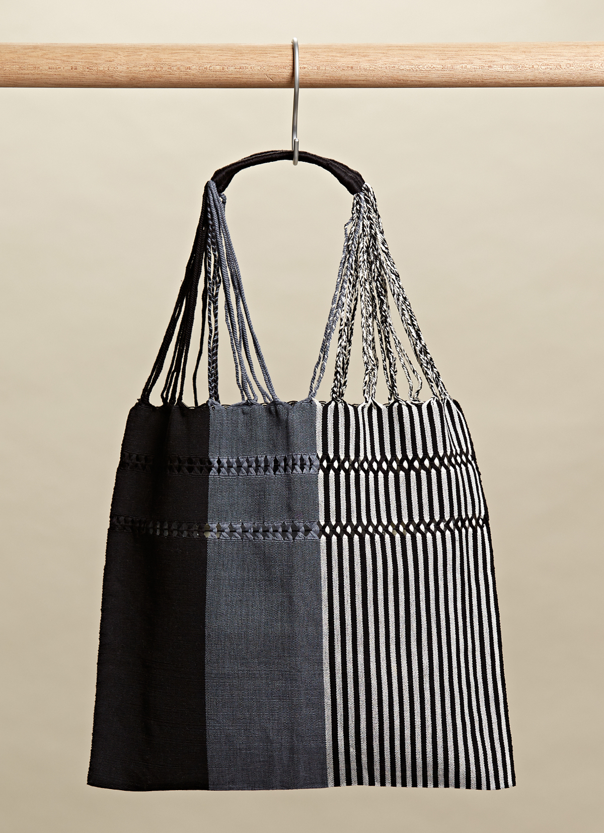 墨西哥腰機技藝手工腰織吊床包-2294WB-41X39cm-1042