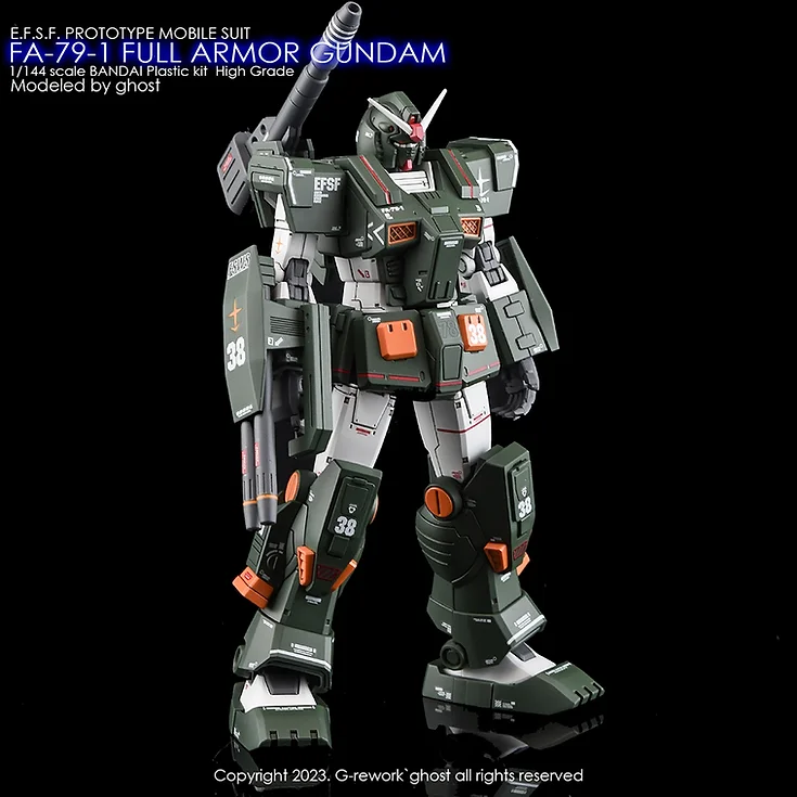 [HG] FA-78-1 Full Armor Gundam