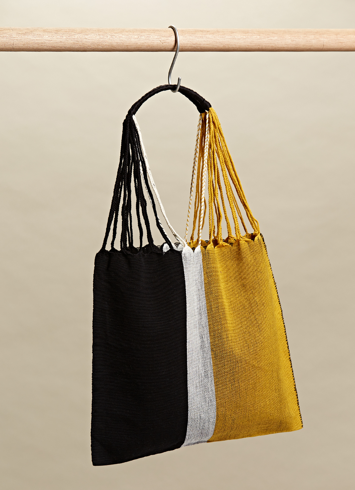 墨西哥腰機技藝手工腰織吊床包-2294WB-41X39cm-1051