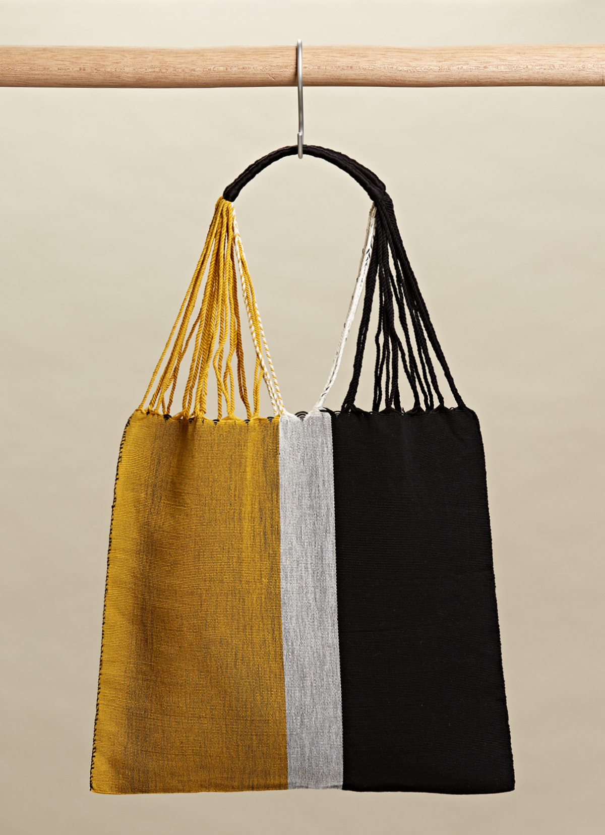 墨西哥腰機技藝手工腰織吊床包-2294WB-41X39cm-1051