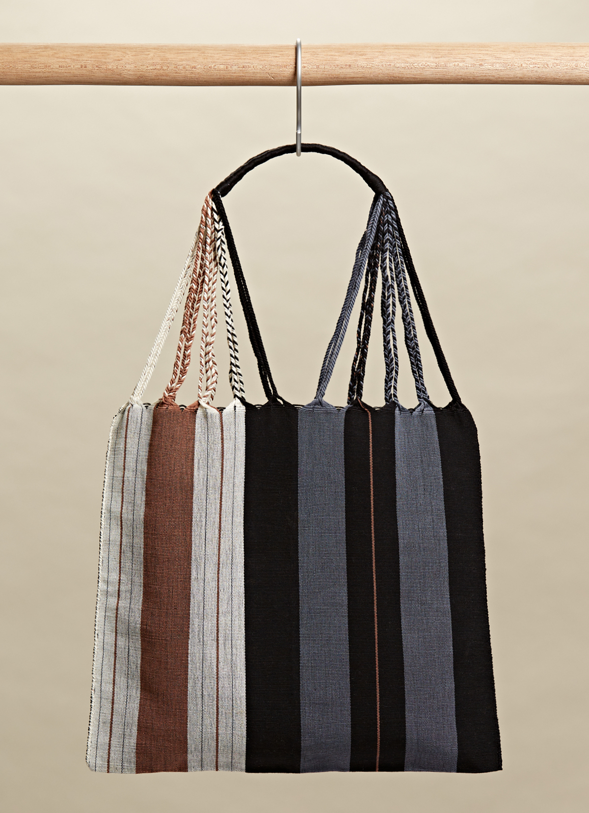 墨西哥腰機技藝手工腰織吊床包-2294WB-41X39cm-1099