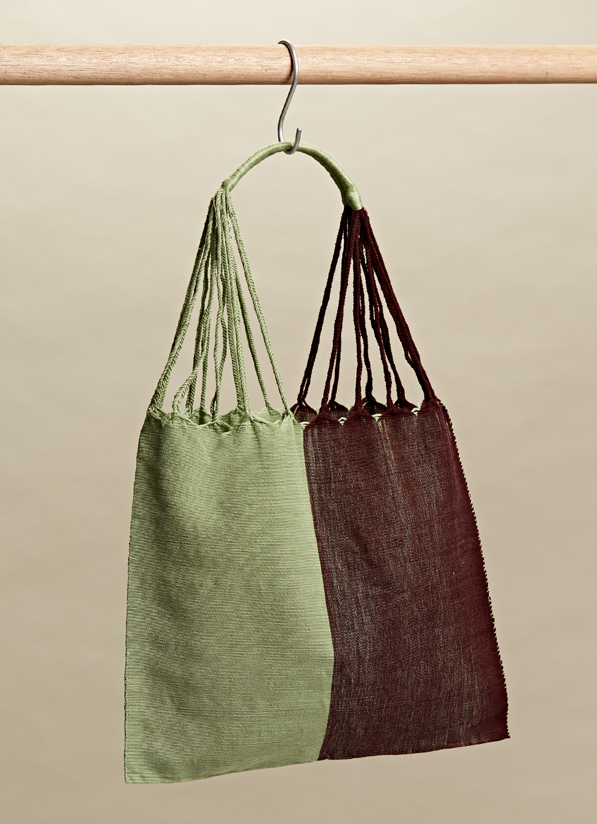 墨西哥腰機技藝手工腰織吊床包-2294WB-41X39cm-1120