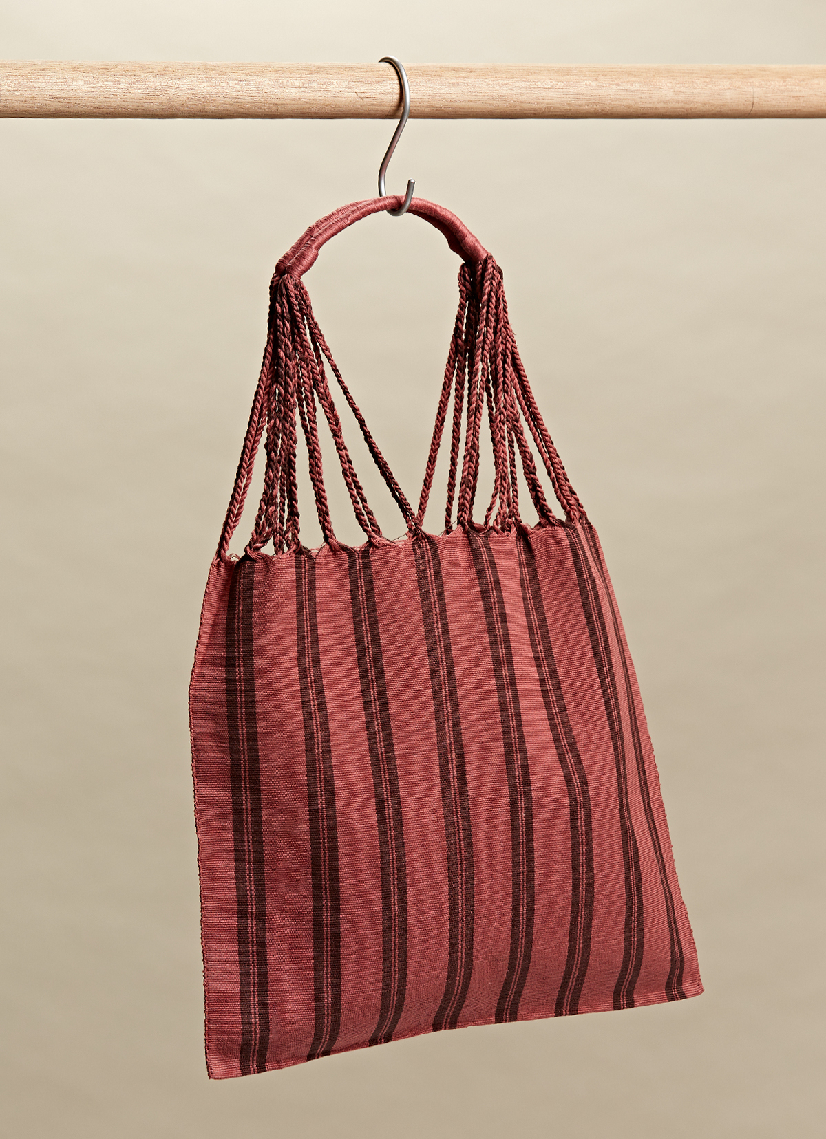 墨西哥腰機技藝手工腰織吊床包-2294WB-41X39cm-1121