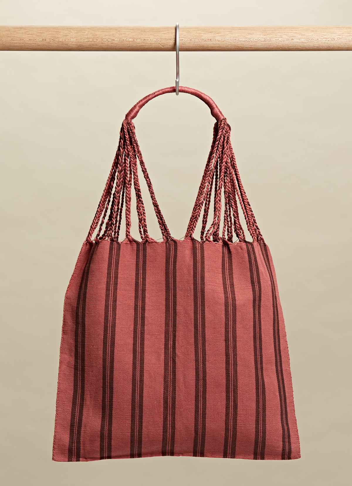墨西哥腰機技藝手工腰織吊床包-2294WB-41X39cm-1121