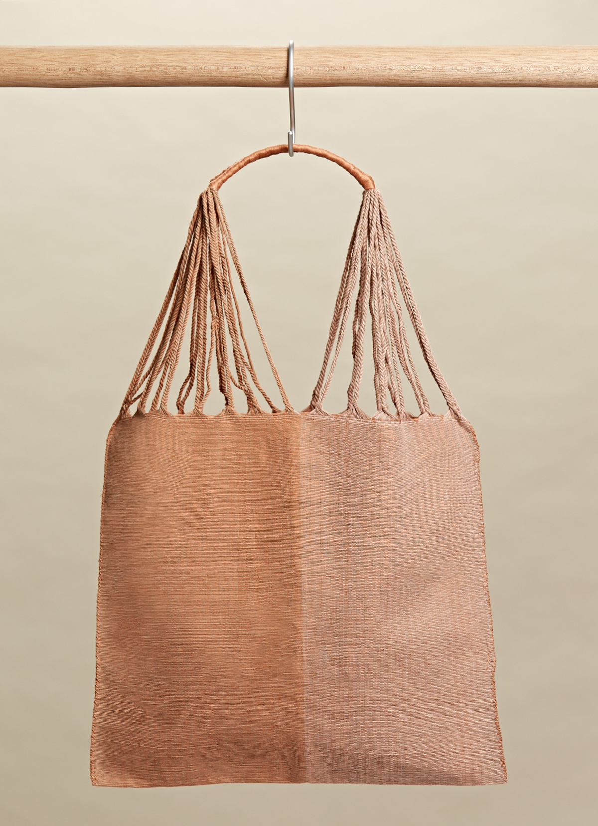 墨西哥腰機技藝手工腰織吊床包-2294WB-41X39cm-1124