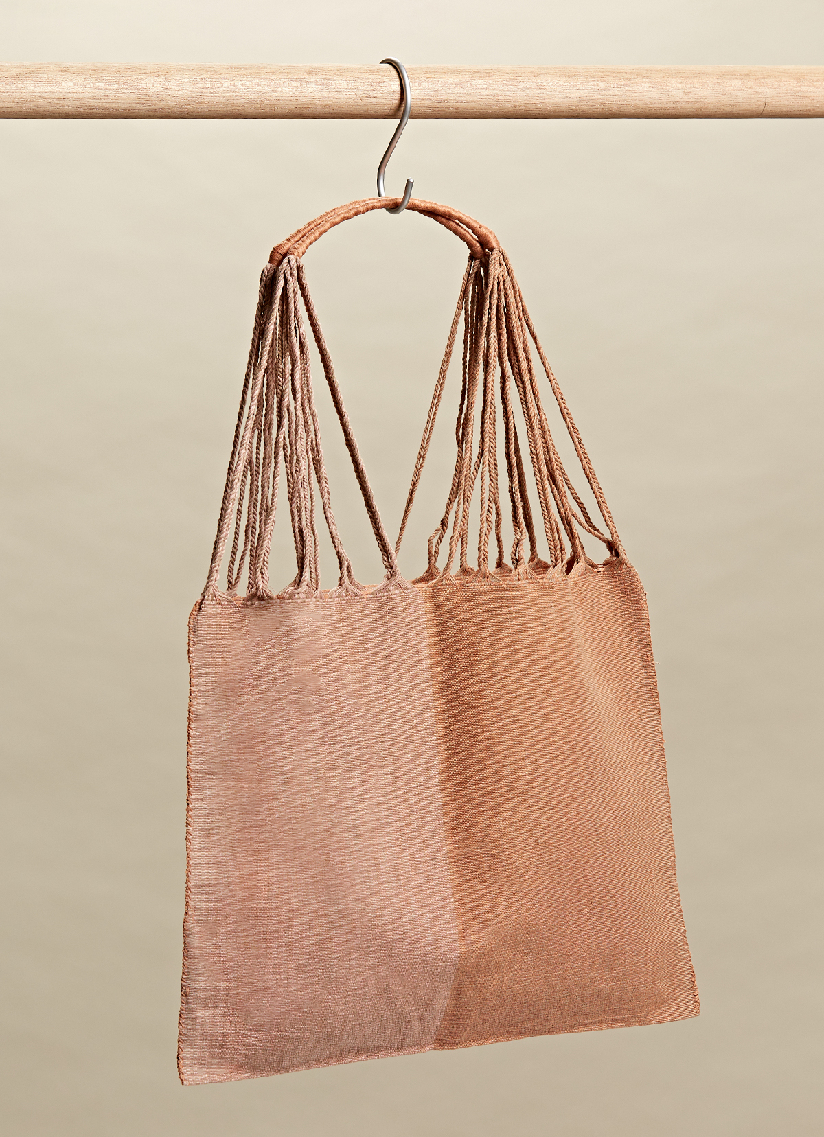 墨西哥腰機技藝手工腰織吊床包-2294WB-41X39cm-1124