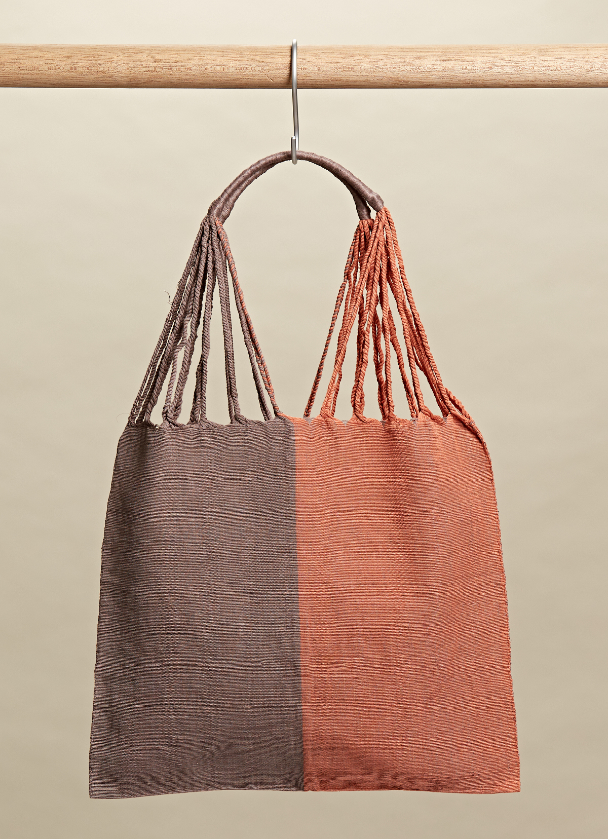 墨西哥腰機技藝手工腰織吊床包-2294WB-41X39cm-1126