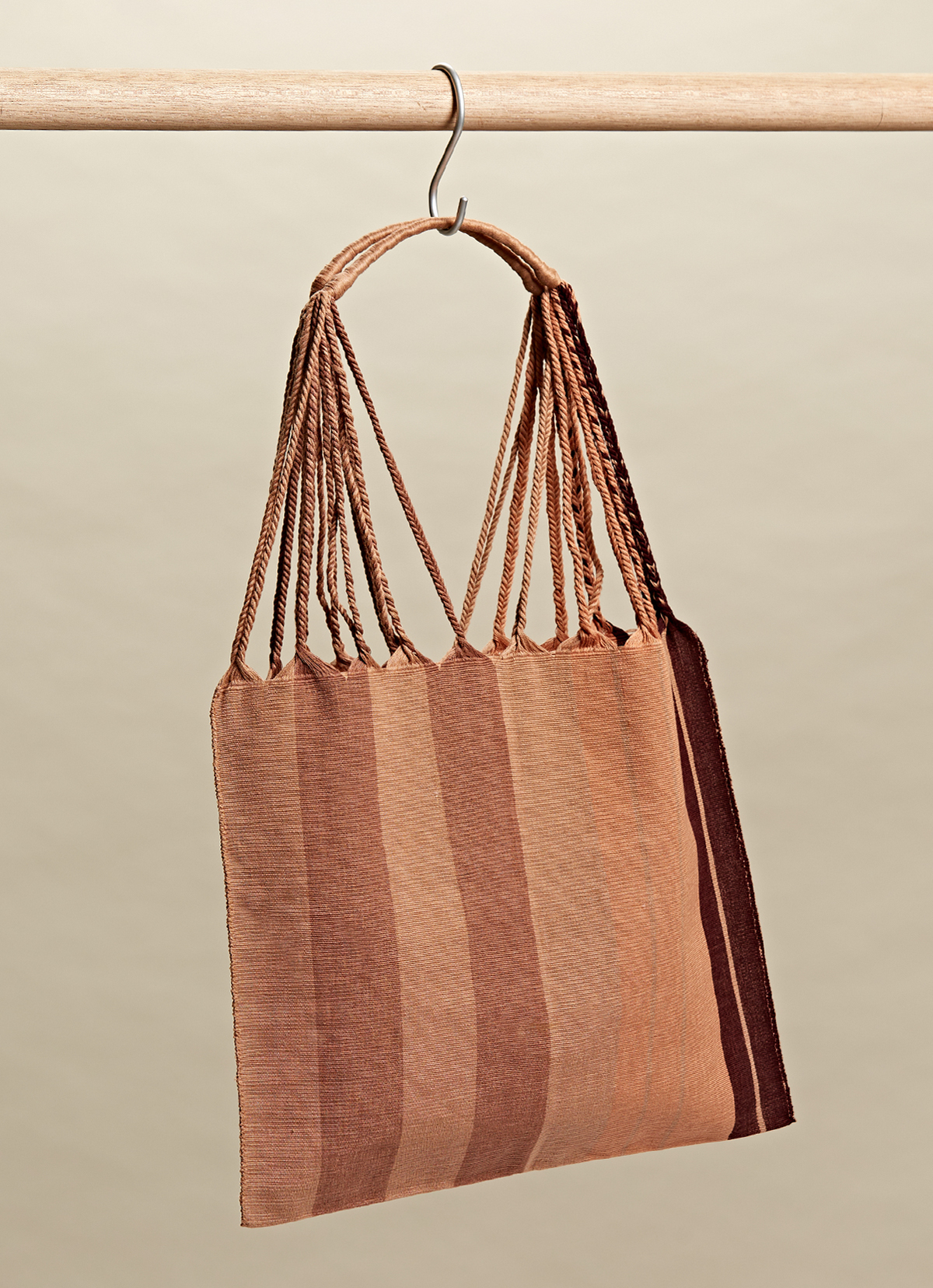 墨西哥腰機技藝手工腰織吊床包-2294WB-41X39cm-1127