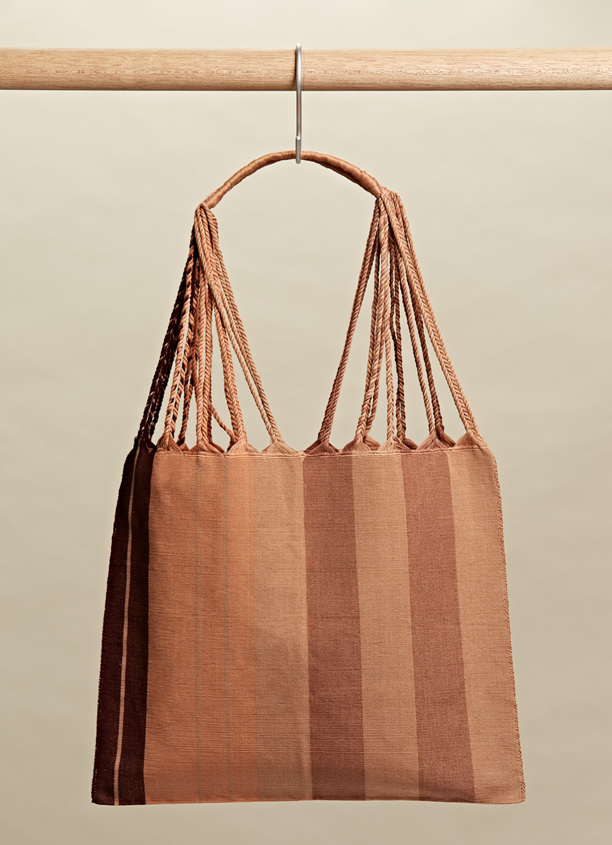 墨西哥腰機技藝手工腰織吊床包-2294WB-41X39cm-1127