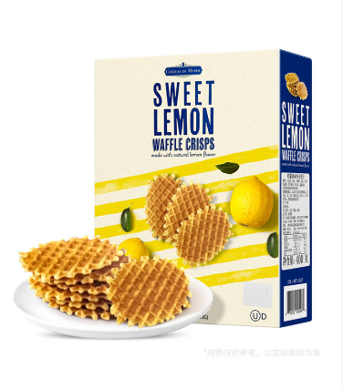 檸檬風味華夫餅乾