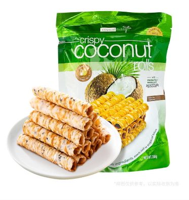 Crispy Coconut Rolls 椰味酥卷