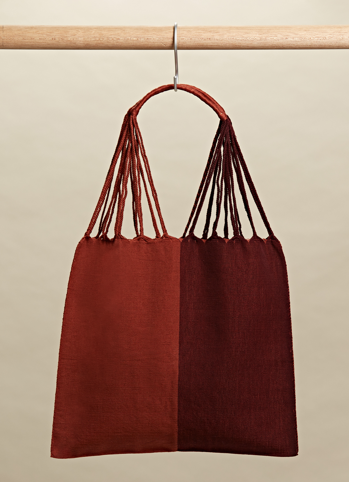 墨西哥腰機技藝手工腰織吊床包-2294WB-41X39cm-1131