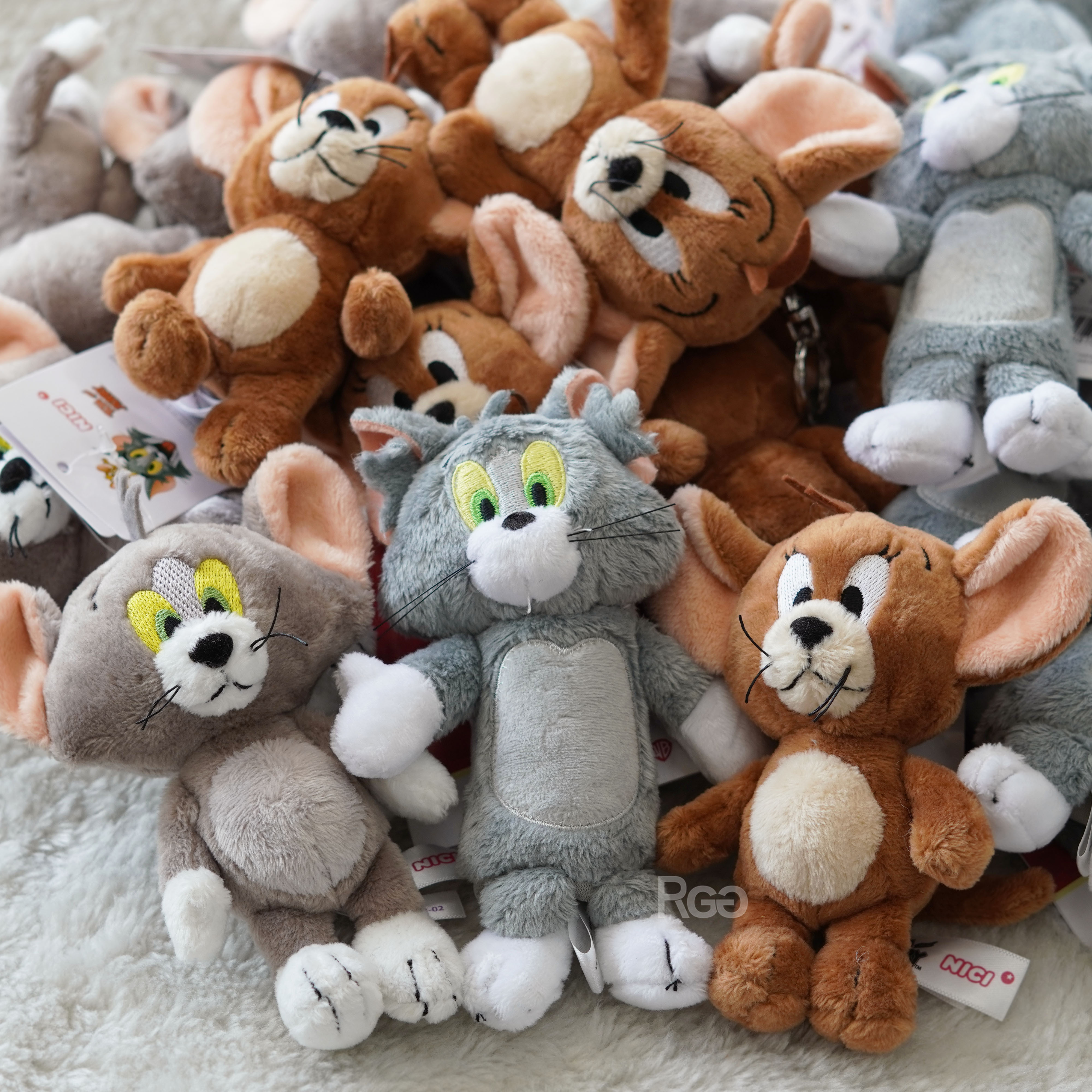 湯姆貓與傑利鼠 絨毛系列吊飾鑰匙圈