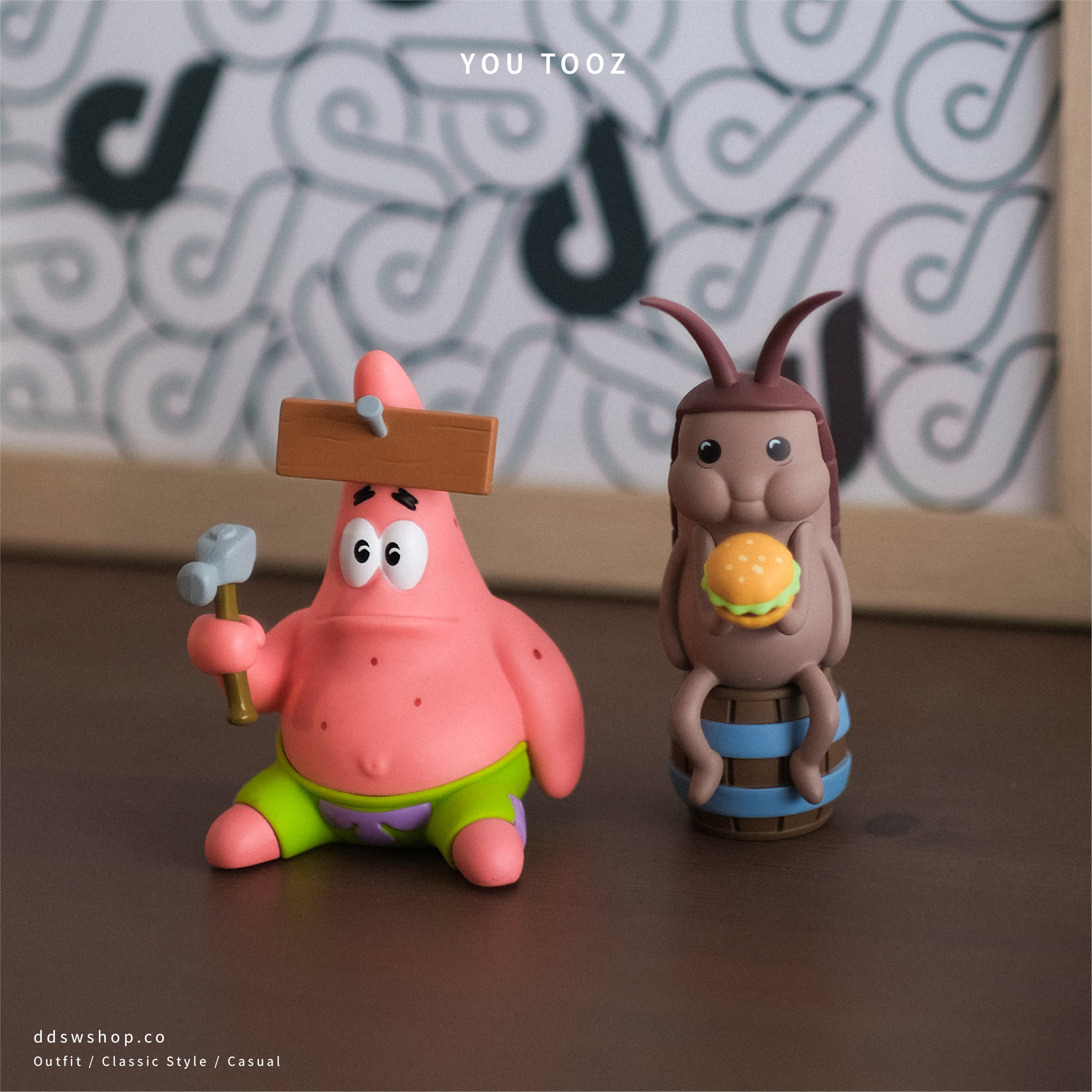 SpongeBob SquarePants 玩具公仔 海綿寶寶 派大星 海蟑螂