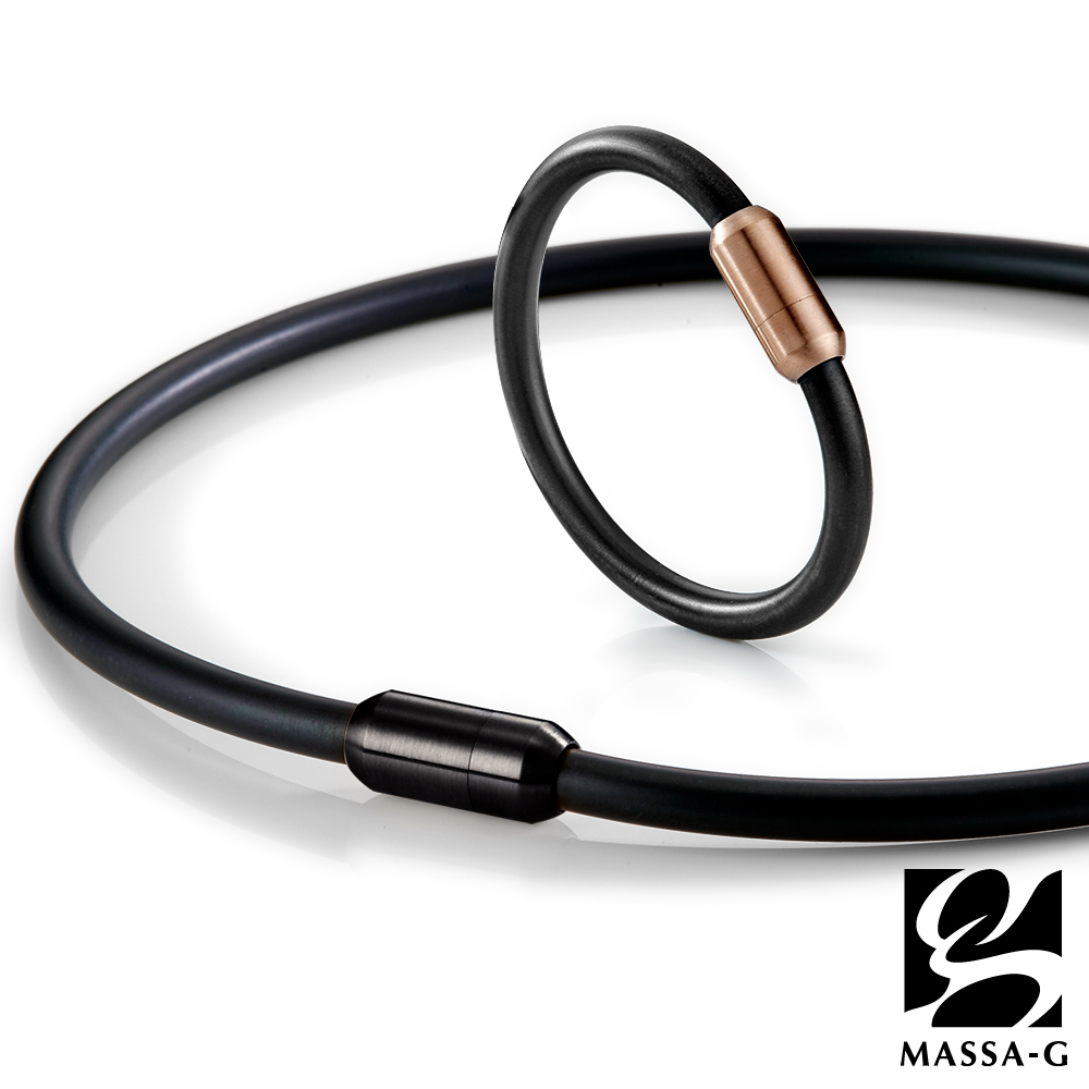 MASSA-G Original 5鍺鈦能量項圈手環組(6MM)