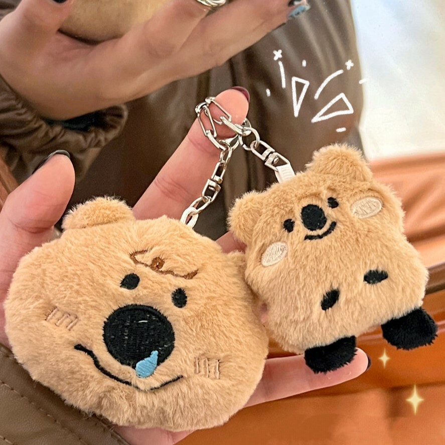 《3148》可愛考拉毛絨鑰匙圈掛飾