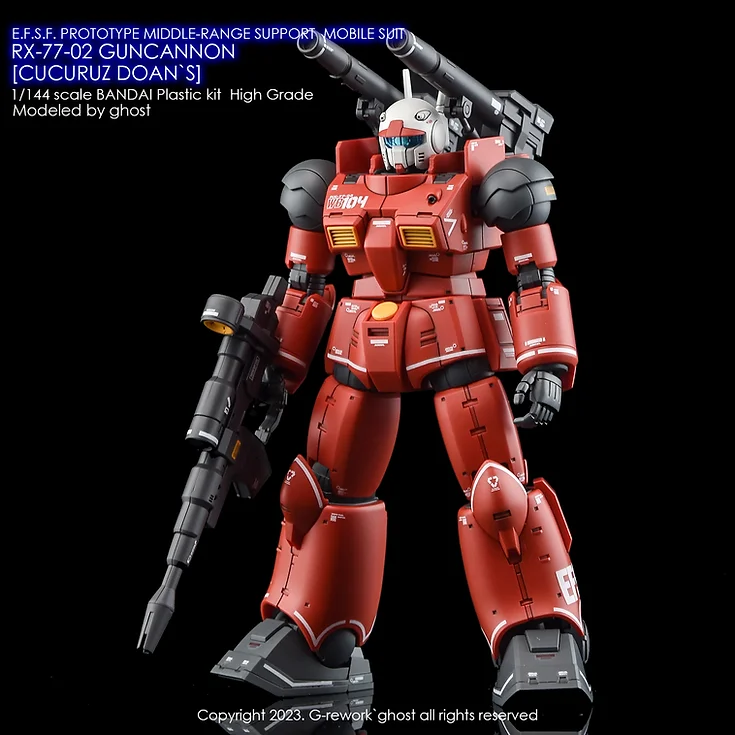 [HG] [Cucuruz Doan’s] RX-77-02 Guncannon