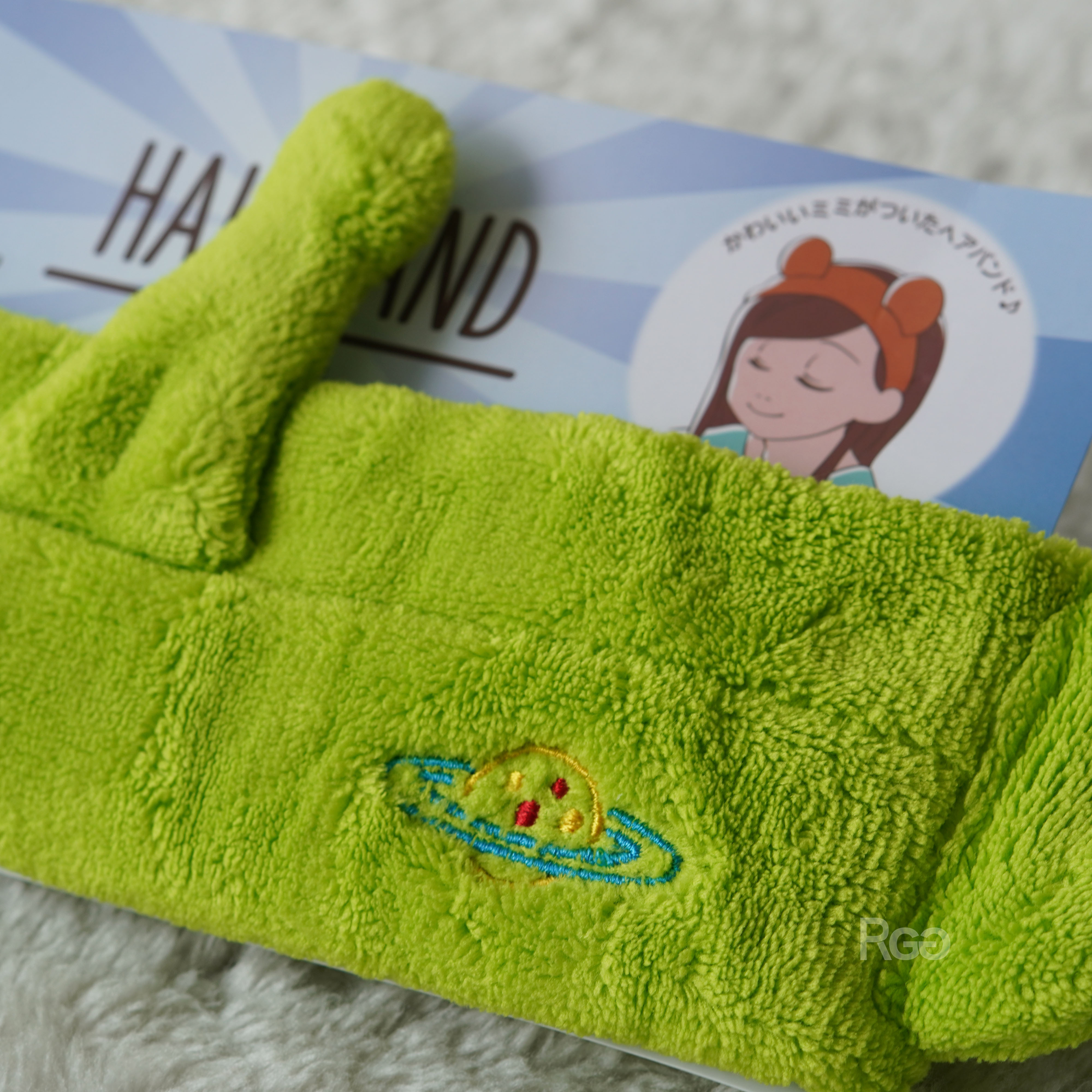 日本迪士尼造型髮帶三眼怪細節照