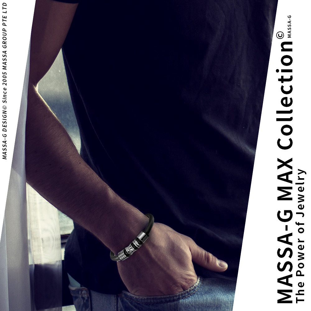 MASSA-G【Antaeus亞特拉斯】6MM鍺鈦能量手環