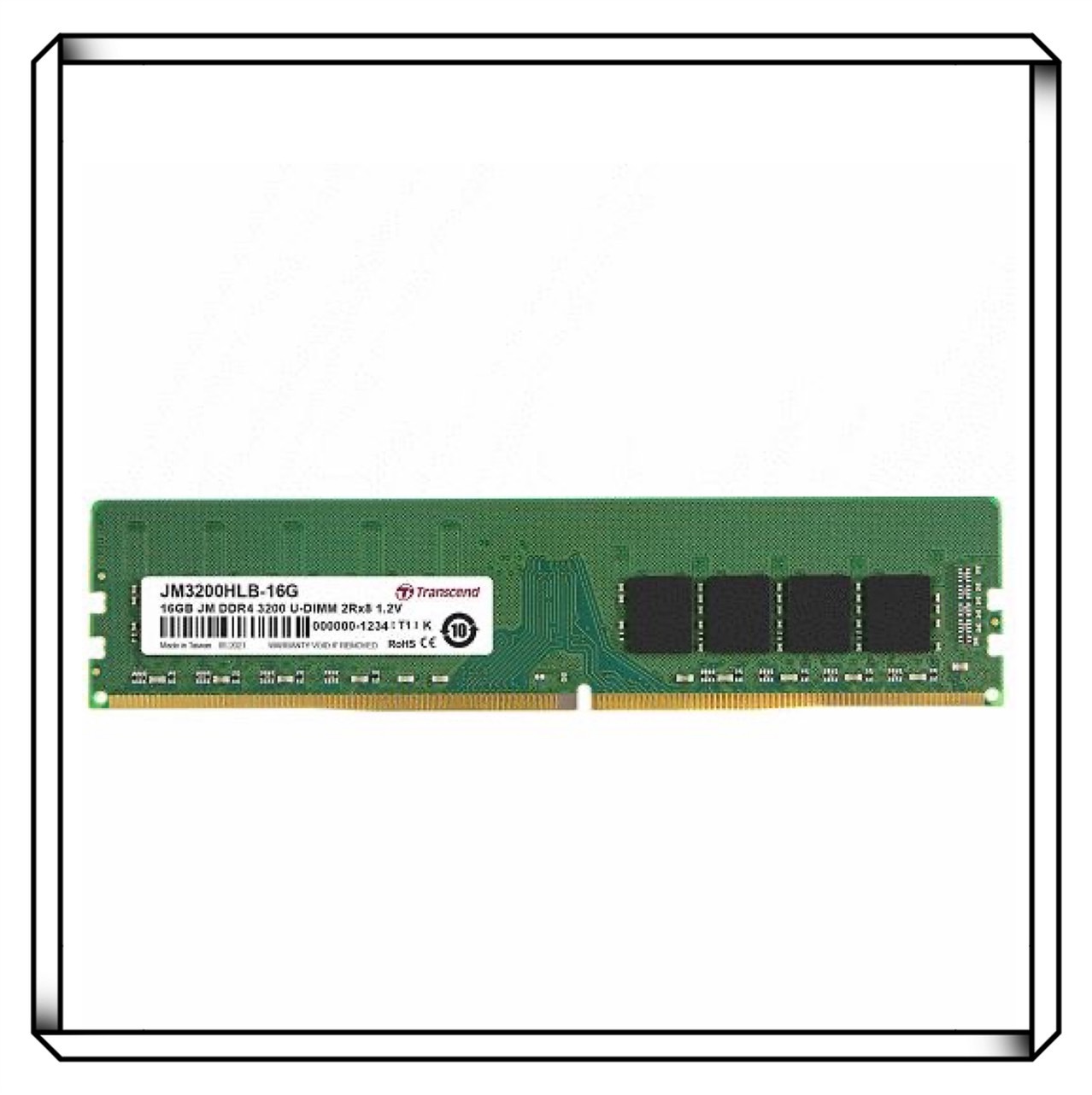 TRANSCEND 創見 DDR4 3200 8GB 16GB PC RAM 桌上型記憶體 (JM3200HLB)
