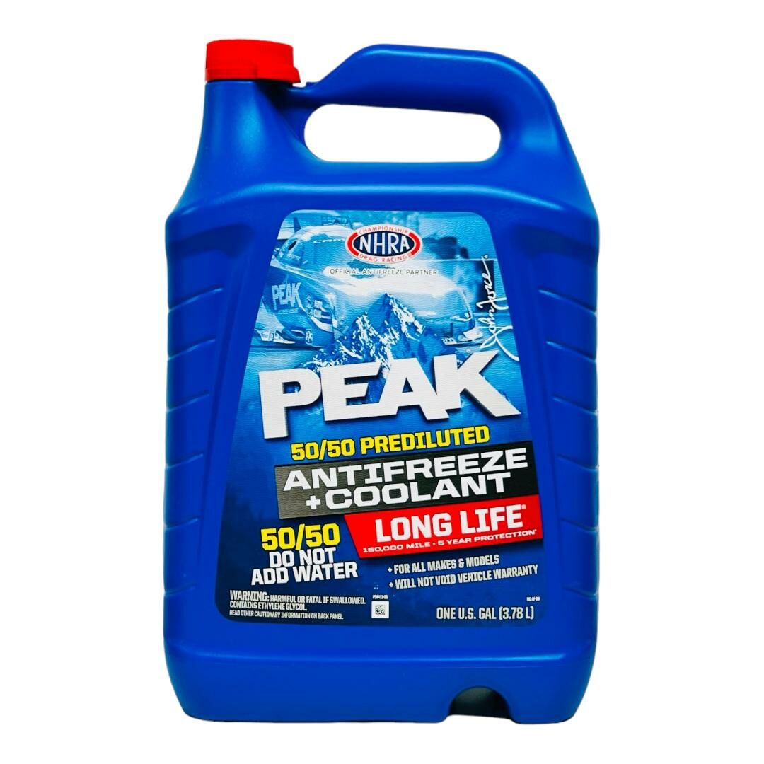 美國 PEAK 全能水箱冷卻液 (50/50 即用配方) (紅色/粉紅色) (1G. / 3.78L)