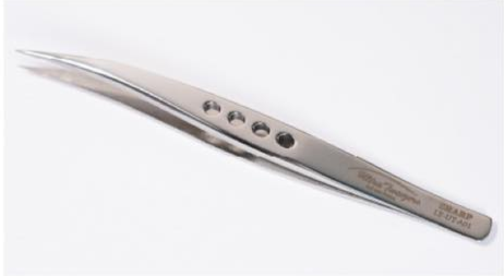 強力彎型精細鑷子