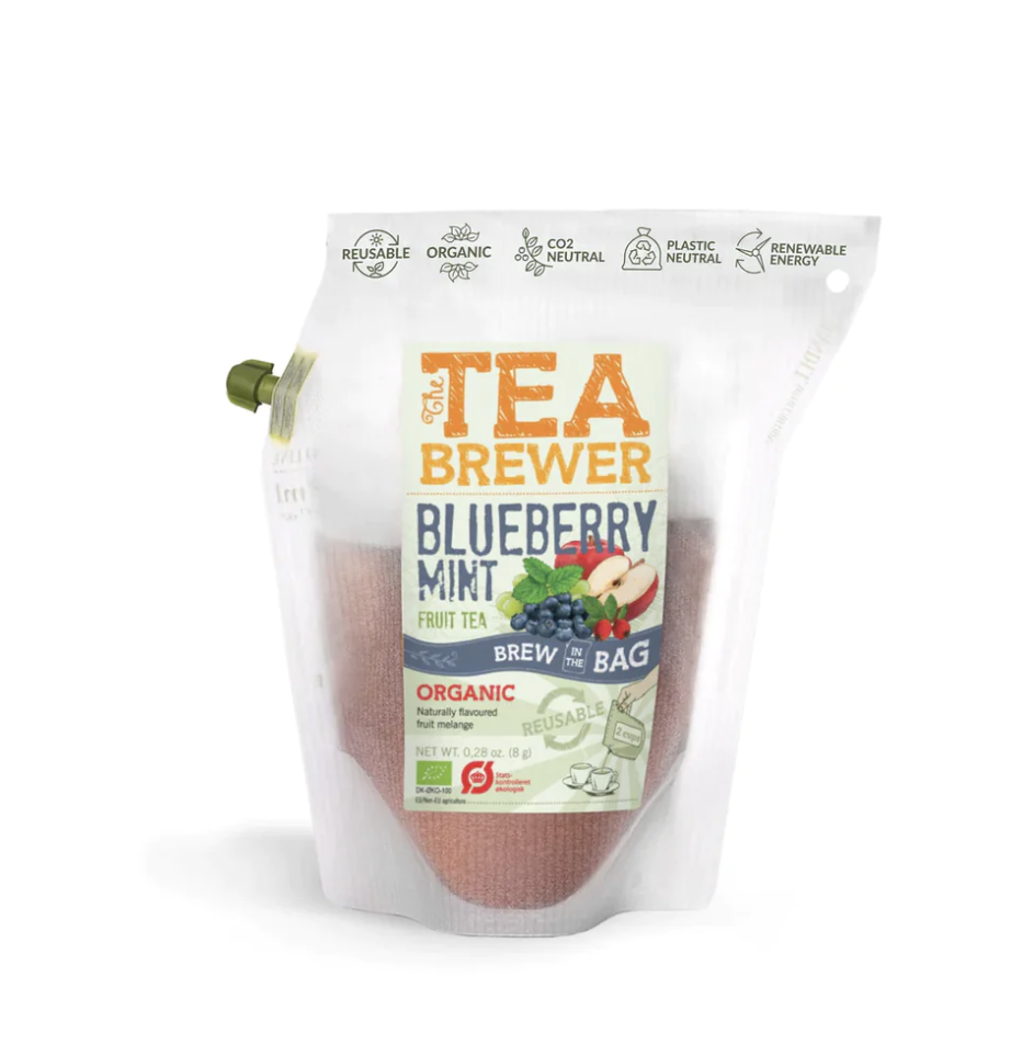 April Love Teabrewer - 便攜式手沖有機茶包（藍莓薄荷果）