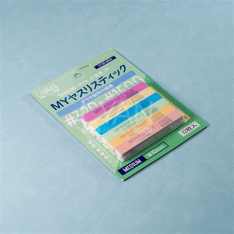 #320-1500 打磨棒 [中] 8x1cm 12pcs