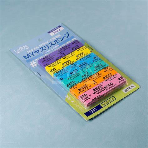 #320-1500 - 3mm 打磨海綿 [軟] 4x2cm 24片