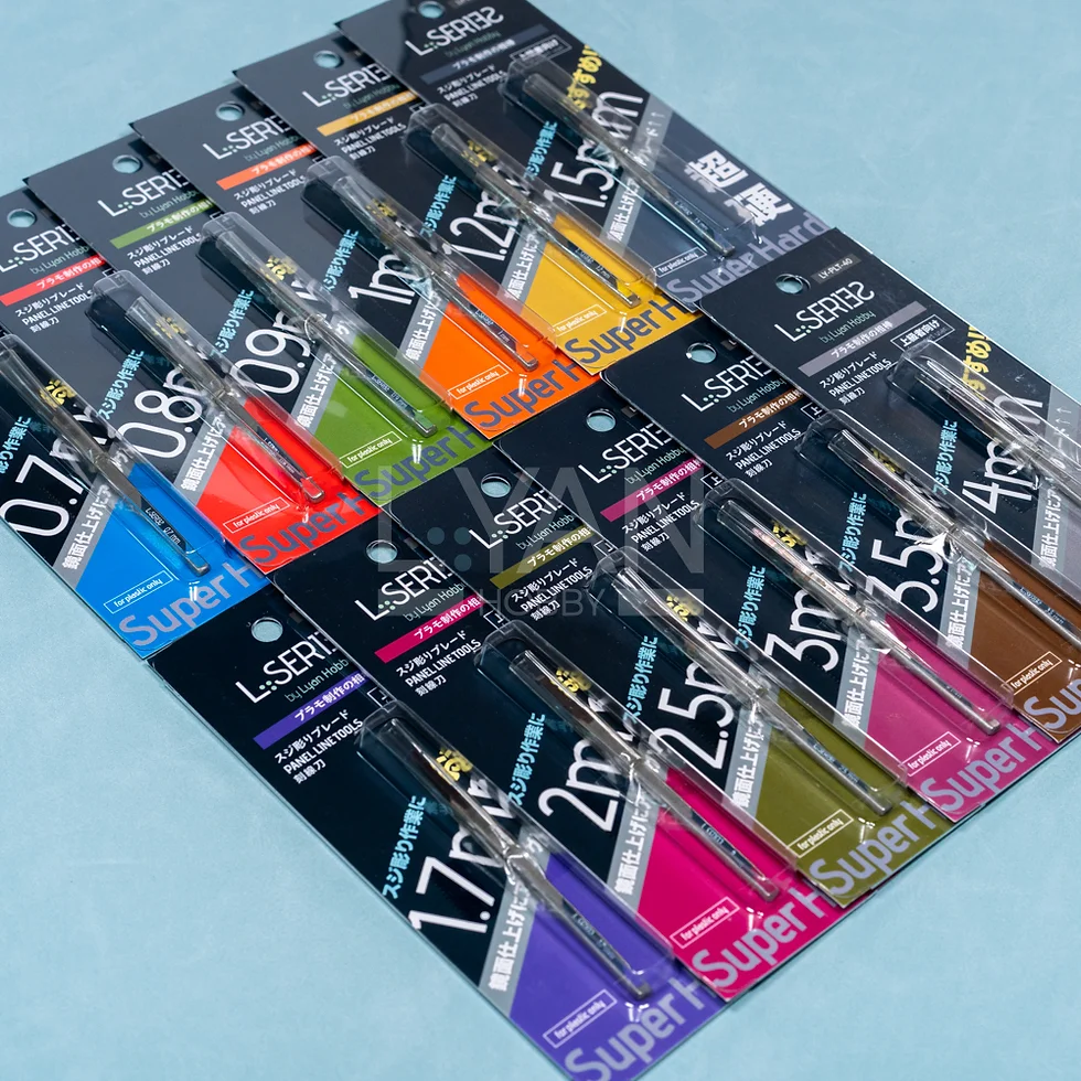 L.SERIES 0.7-4mm - Panel Line Tools 鎢鋼超硬刻線刀