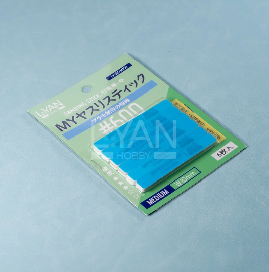 #600 打磨棒 [中] 8x1cm 12pcs