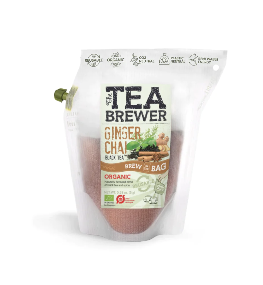 April Love Teabrewer - 便攜式手沖有機茶包（薑紅茶）