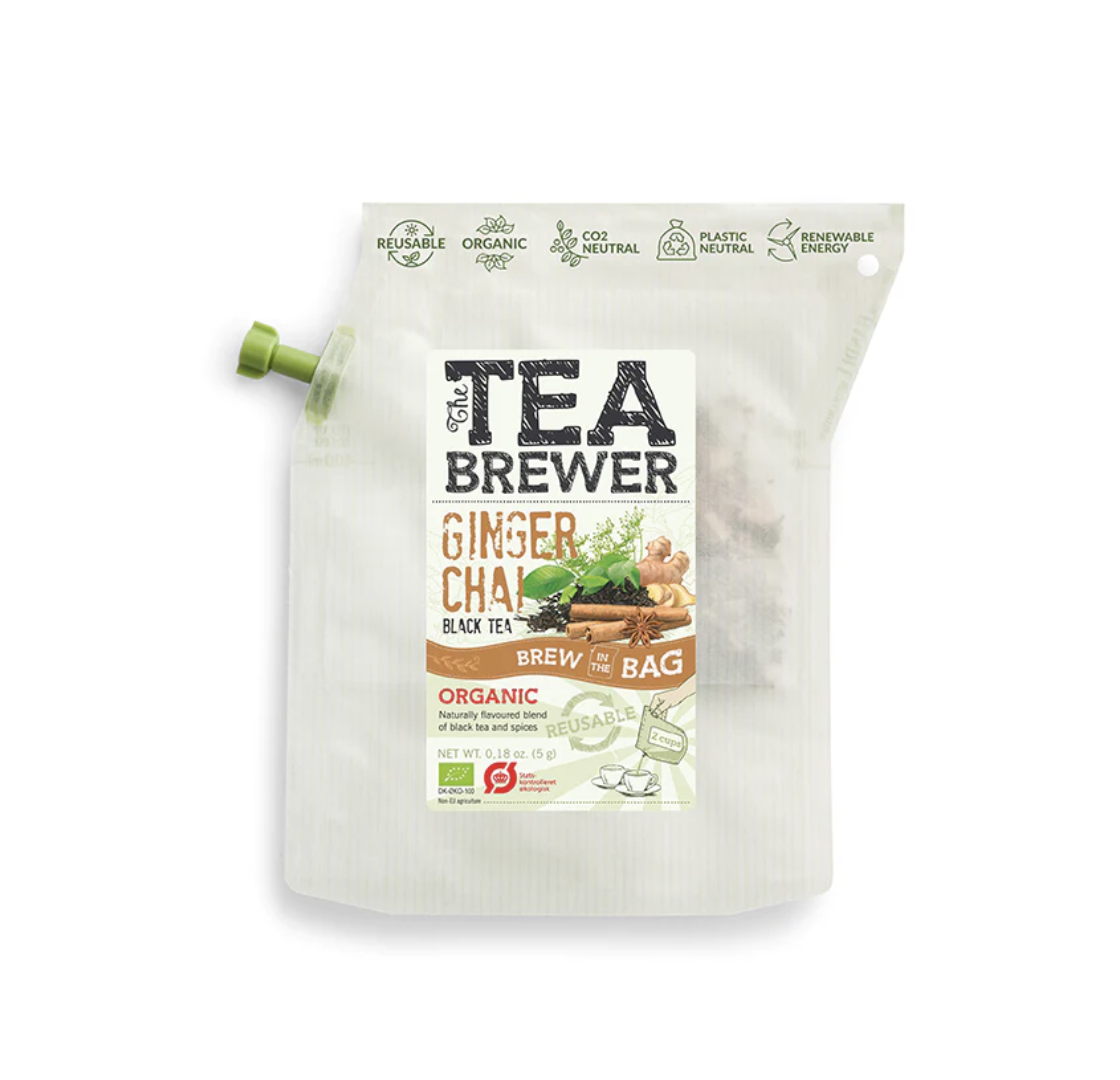 April Love Teabrewer - 便攜式手沖有機茶包（薑紅茶）