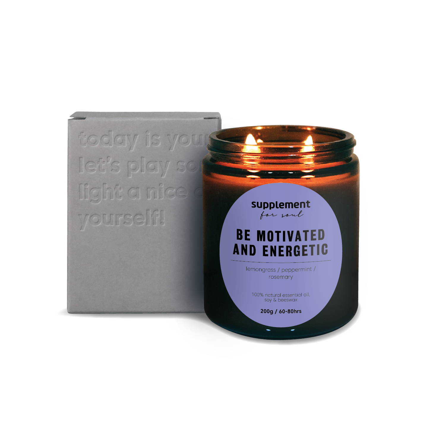 【提振情緒和動力配方】Supplement for Soul no.3 be motivated and energetic