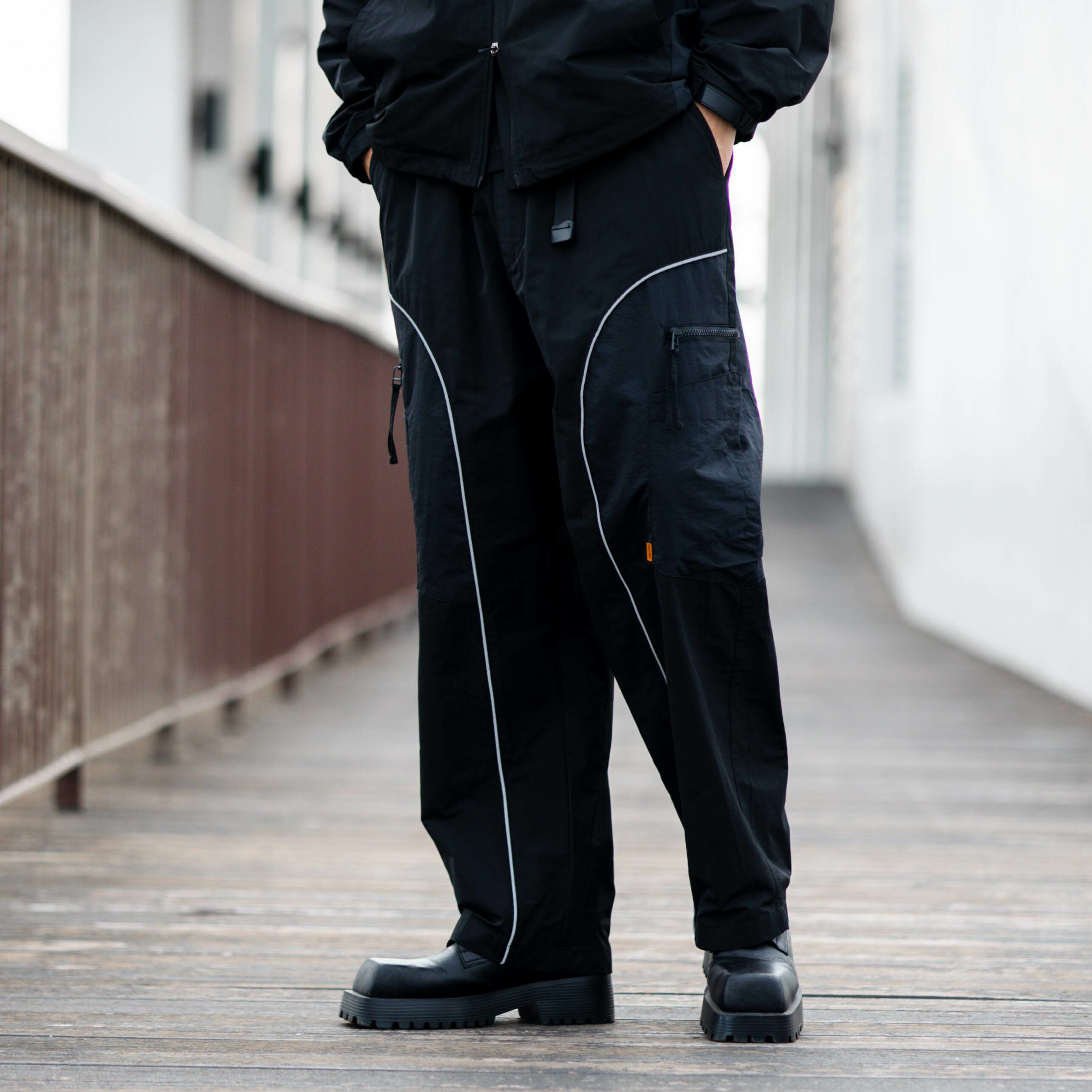 QUEST 3M POCKET CUT PANTS 出芽反光長褲