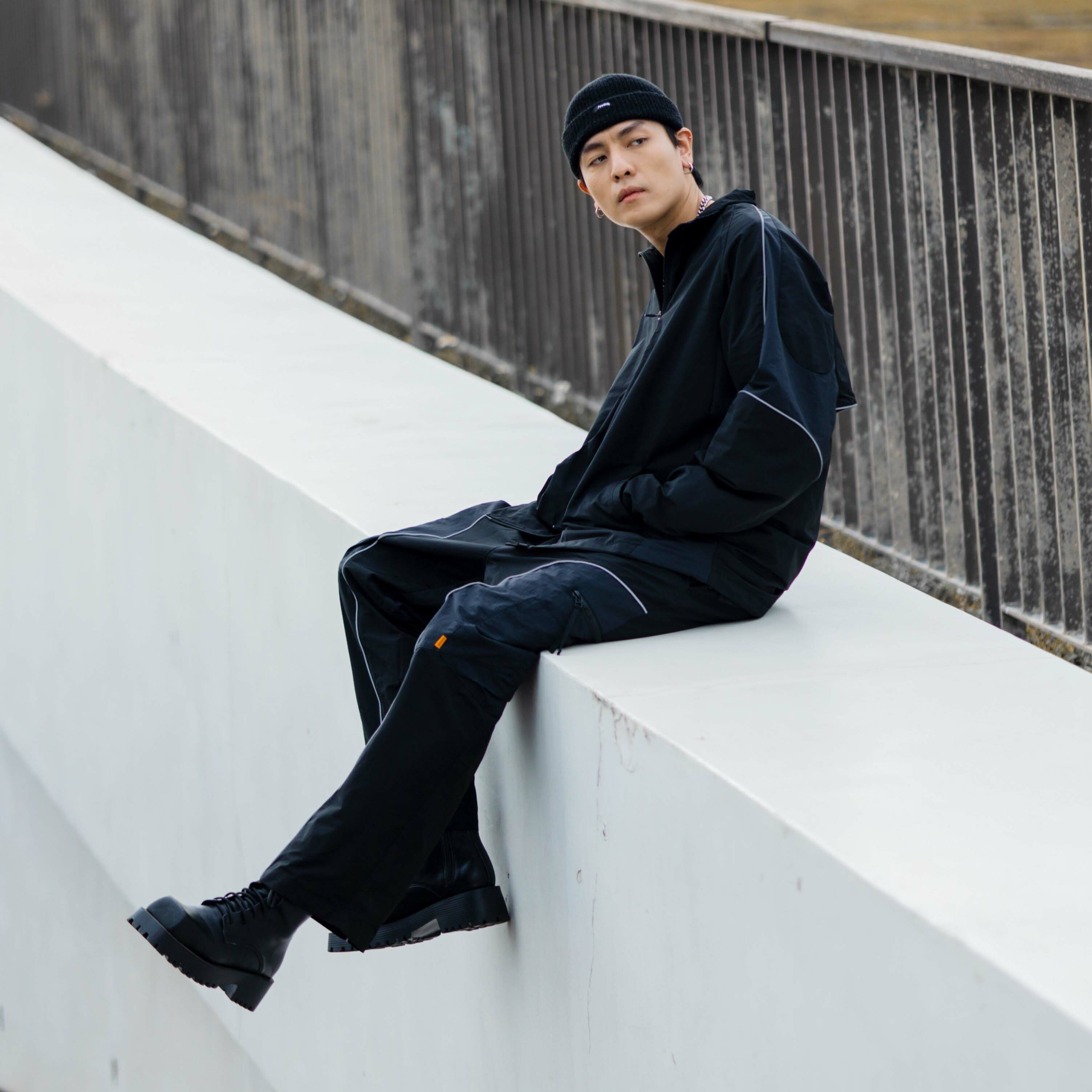 QUEST 3M POCKET CUT PANTS 出芽反光長褲