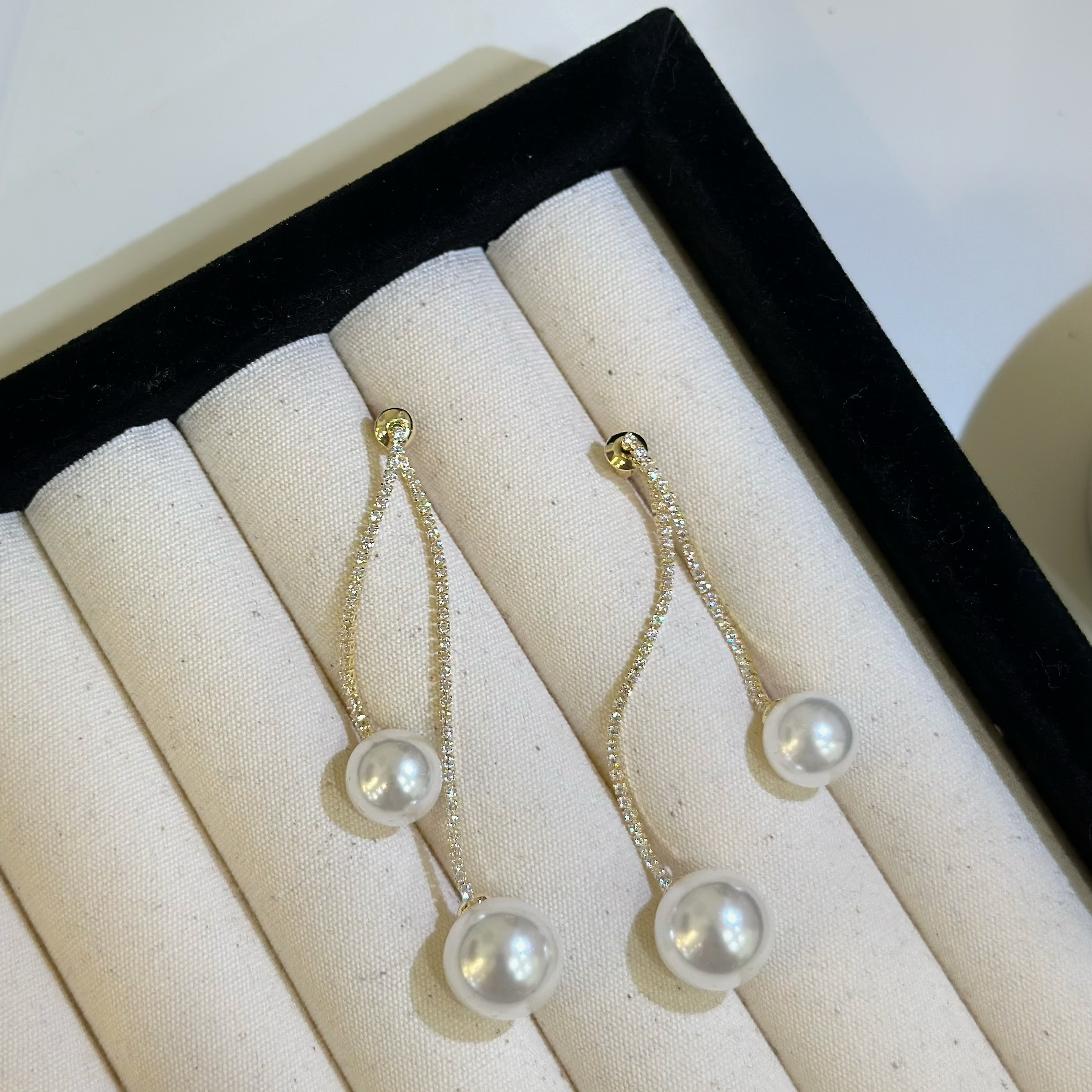 排鑽珍珠兩戴式垂釣