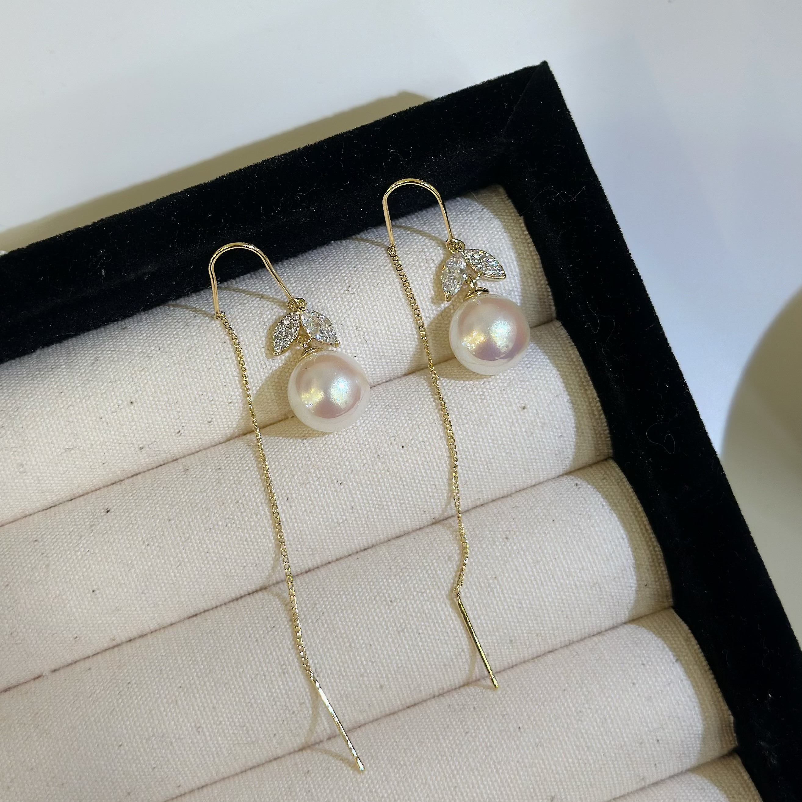 魚尾珍珠拉線垂吊