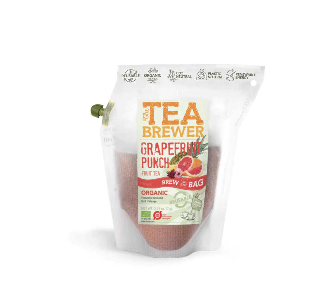 April Love Teabrewer - 便攜式手沖有機茶包（西柚賓治）