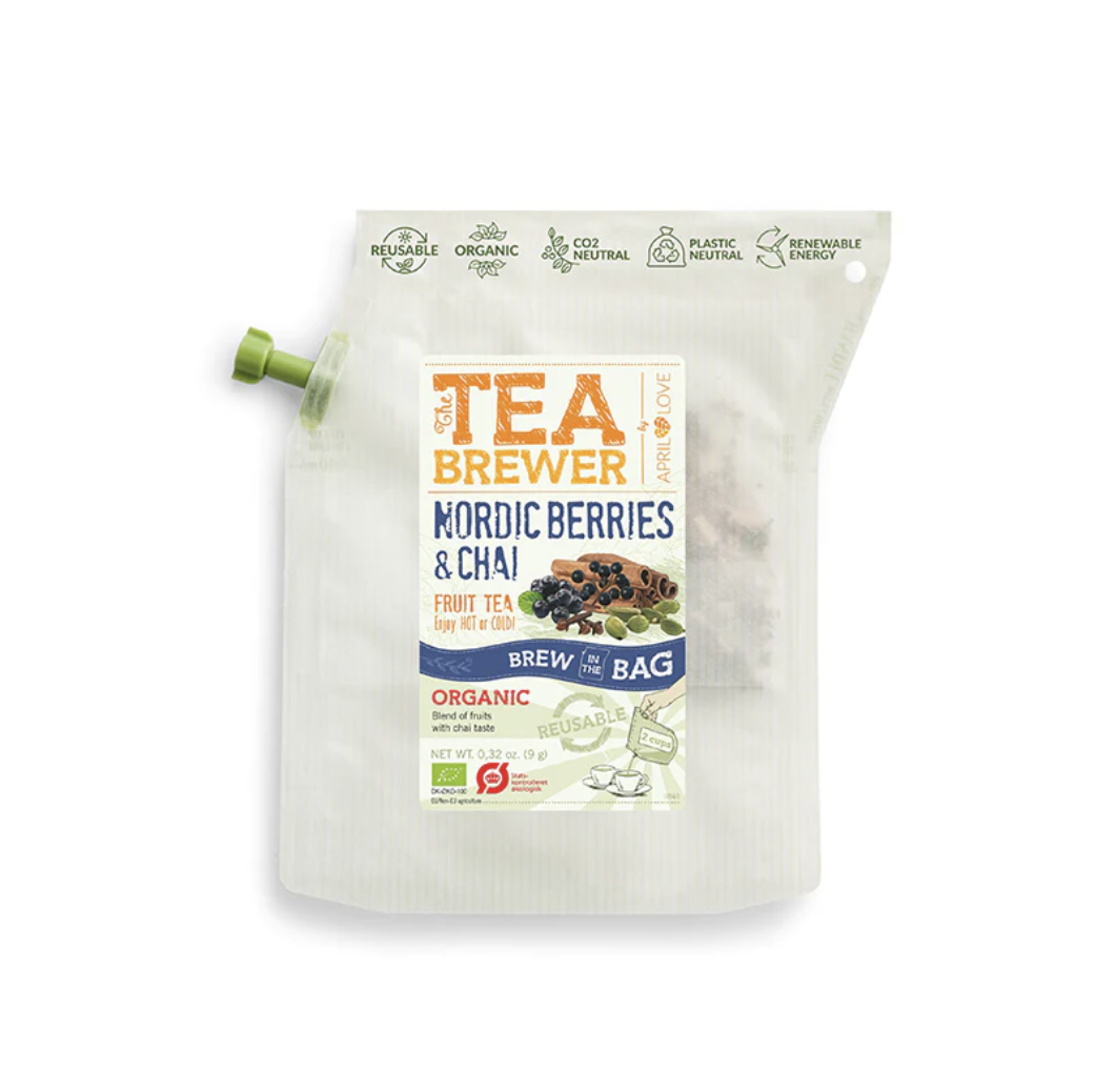 April Love Teabrewer - 便攜式手沖有機茶包（北歐風情）