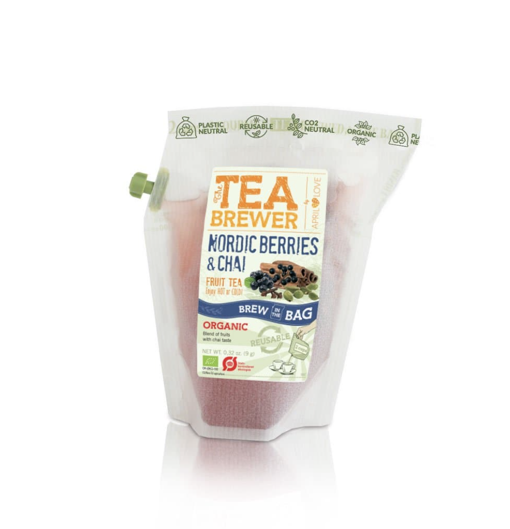 April Love Teabrewer - 便攜式手沖有機茶包（北歐風情）