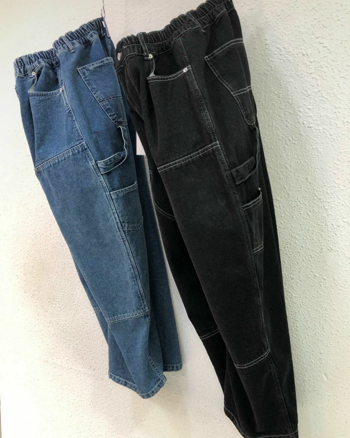 淨色鬆身牛仔褲 P2711