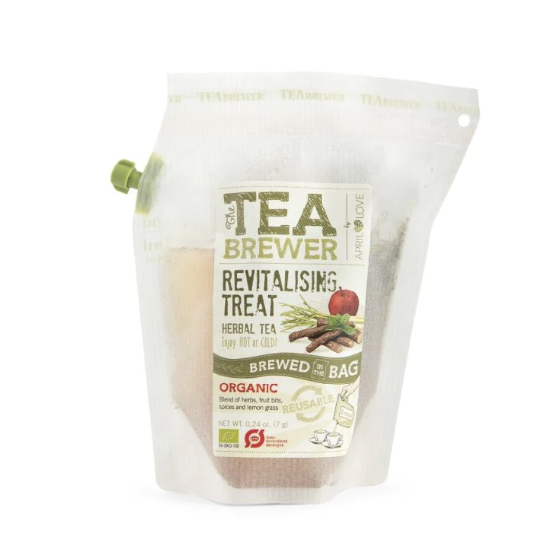 April Love Teabrewer - 便攜式手沖有機茶包（元氣花果）