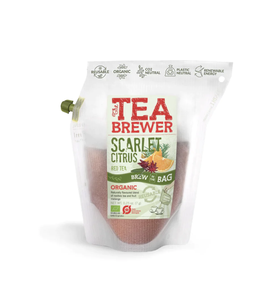 April Love Teabrewer - 便攜式手沖有機茶包（南非紅葉）