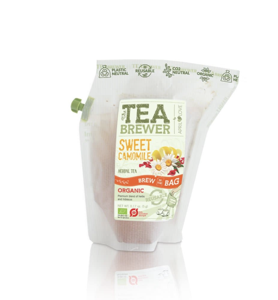 April Love Teabrewer - 便攜式手沖有機茶包（洋甘菊）