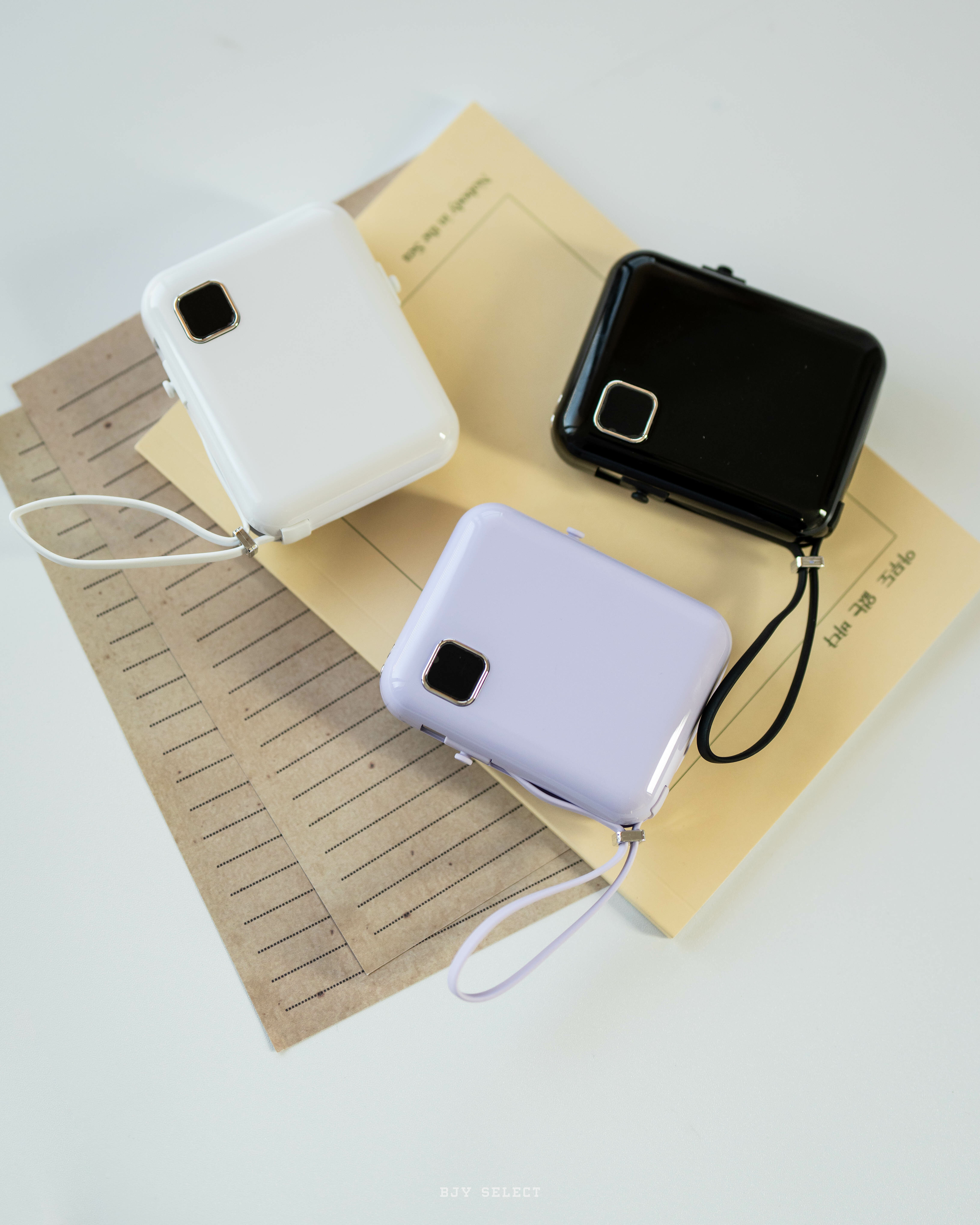 #預購 HONG JIN MINI SP 自帶充電線 積木快充行動電源 隨身行動充 三色