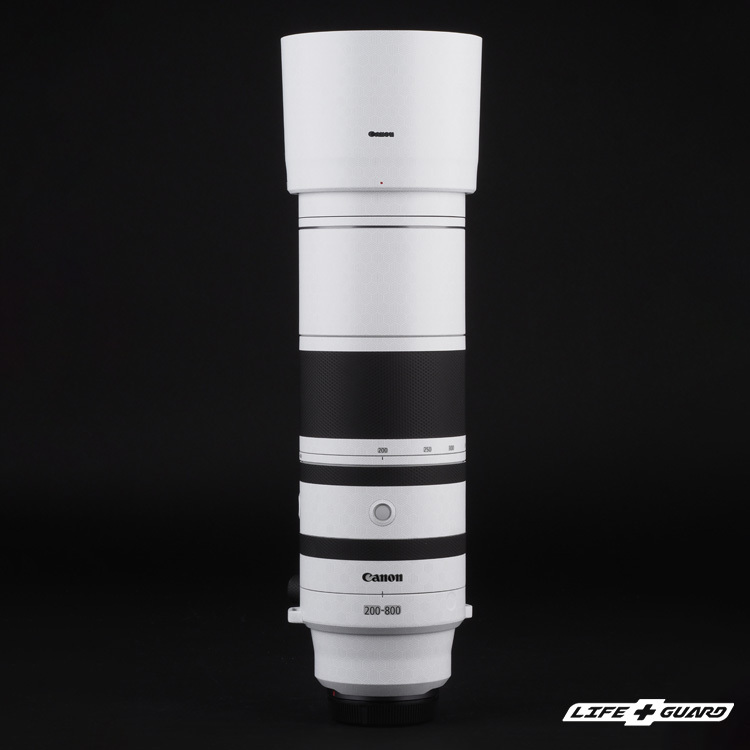 LIFE+GUARD Canon RF 200-800mm F6.3-9 專用六角光幻白貼膜產品圖
