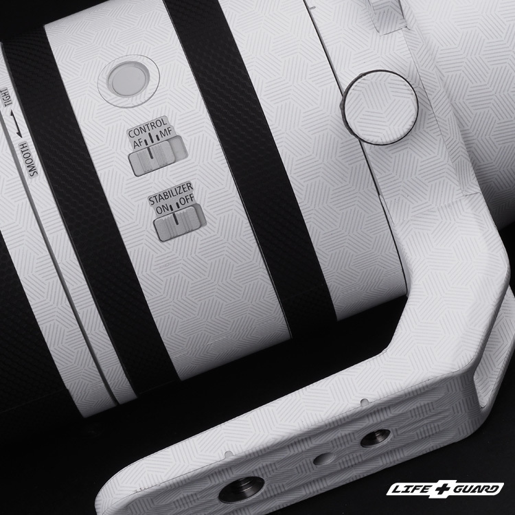 LIFE+GUARD Canon RF 200-800mm F6.3-9 專用六角光幻白貼膜產品圖