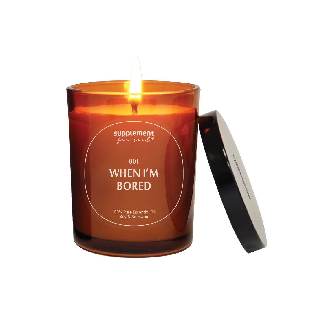 【情緒能量轉換蠟燭】Supplement for Soul 001 When I’m Bored