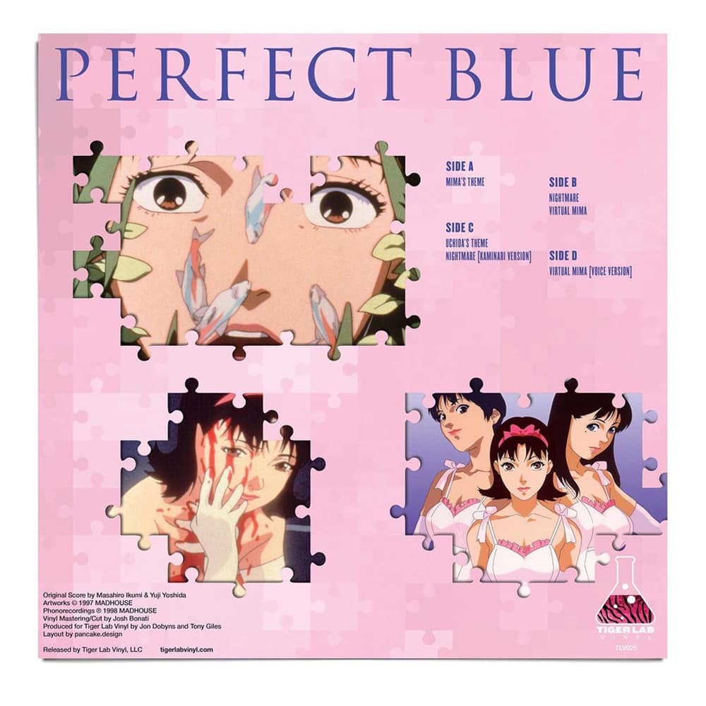 O.S.T. 動畫原聲帶《Masahiro Ikumi and Yuji Yoshio: Perfect Blue Deluxe Audiophile Edition 藍色恐懼【發燒音質版】》（LITA 獨家彩膠2LP）